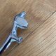 Knife doors dog basset / dachshund silver metal