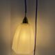 Vintage opaline lamp