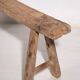 Antique solid wood bench (c.1870) #30