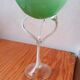 Spun glass cup