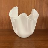 Vase Mouchoir, modèle "Fazzoletto", de Fluvio Bianconi pour Venini