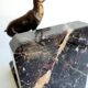 2 serre livres en marbre