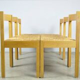 AZS / Chaises de salle à manger vintage en chêne (6) / Gerard Geytenbeek / Pays-Bas, années 1960