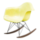 Rocking chair Lemon jaune de Charles & Ray Eames - Herman Miller-1970