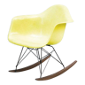 Rocking chair Lemon jaune de Charles & Ray Eames - Herman Miller-1970
