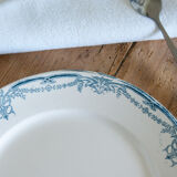 Antique dessert plates-iron ground