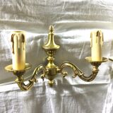Pair of sconces 2 lights louis XVI style