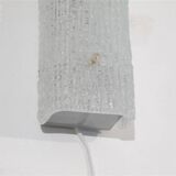 Glass wall lamp by Muller & Zimmer 1970