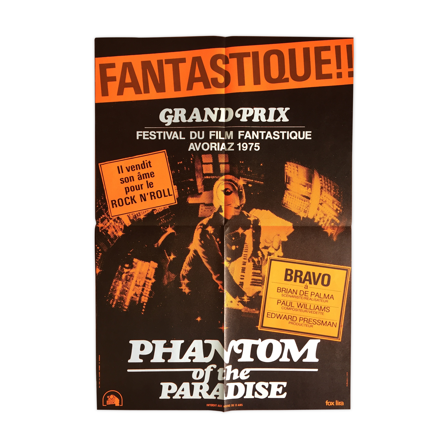 Affiche "phantom of the paradise" 60x80cm Selency