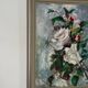 Original Oil on Canvas – “Flower Still Life” By M. Hellberg
