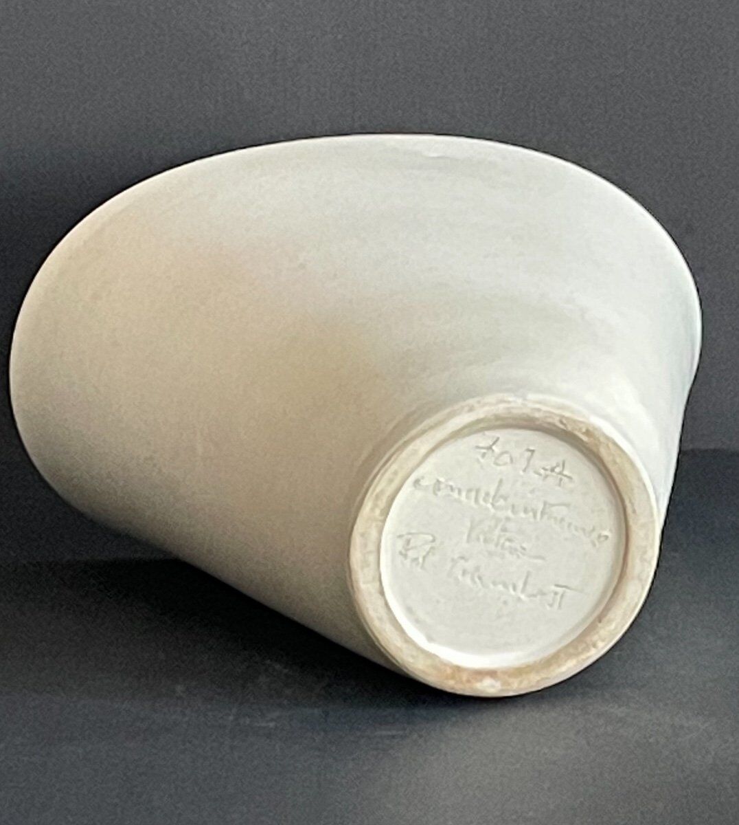 Vase en céramique Pol Chambost années 60