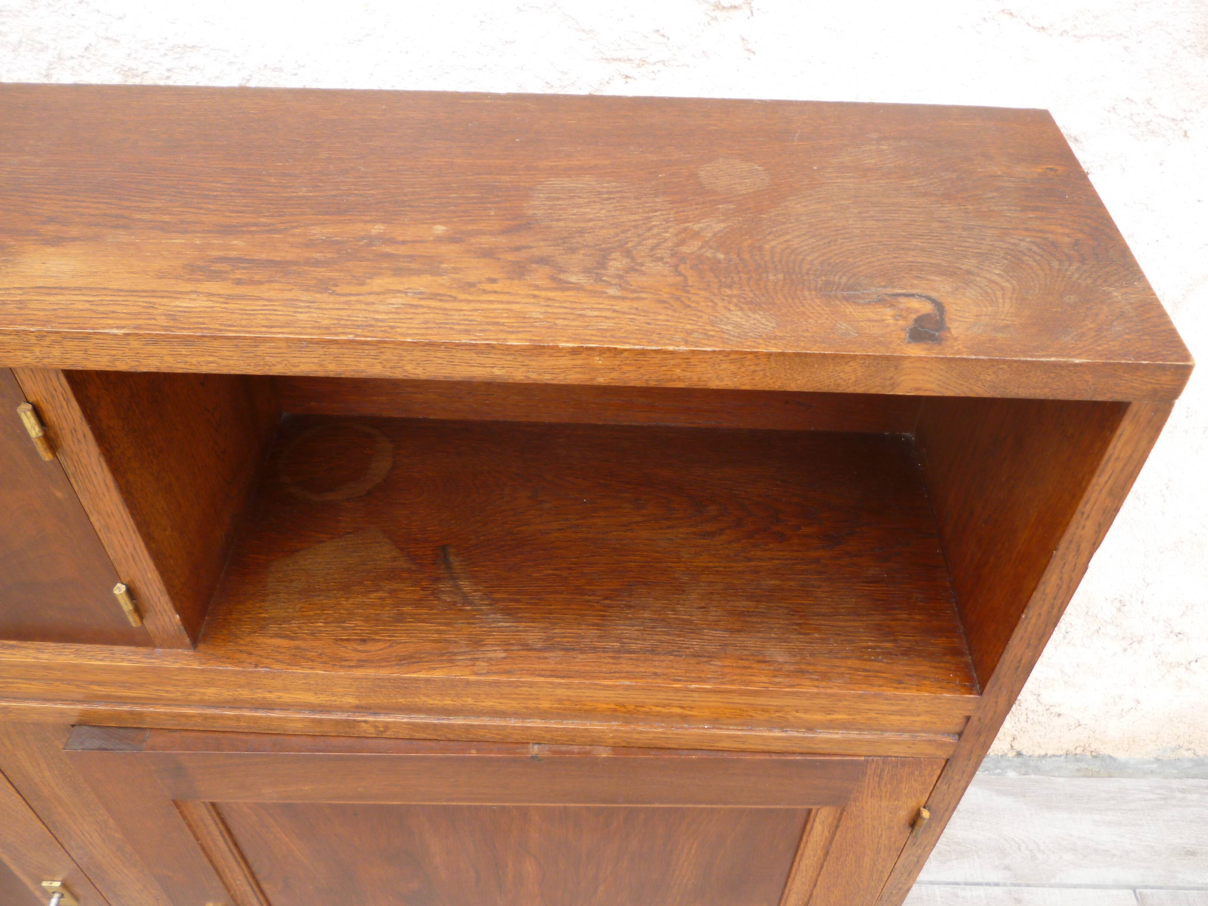Art Deco massive antique console furniture