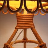 Bamboo bedside lamp