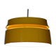Scandinavian yellow pendant lamp, 1960s/1970s
