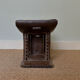 Tabouret Ashanti en bois sculpté – Ghana