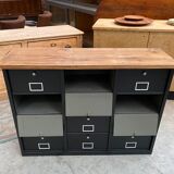 Old metal valve cabinet