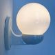 Pair of Bauhaus Wall Lamps in Porcelain and Glass - Design - 1930s