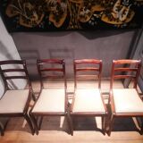 4 chairs with removable seat