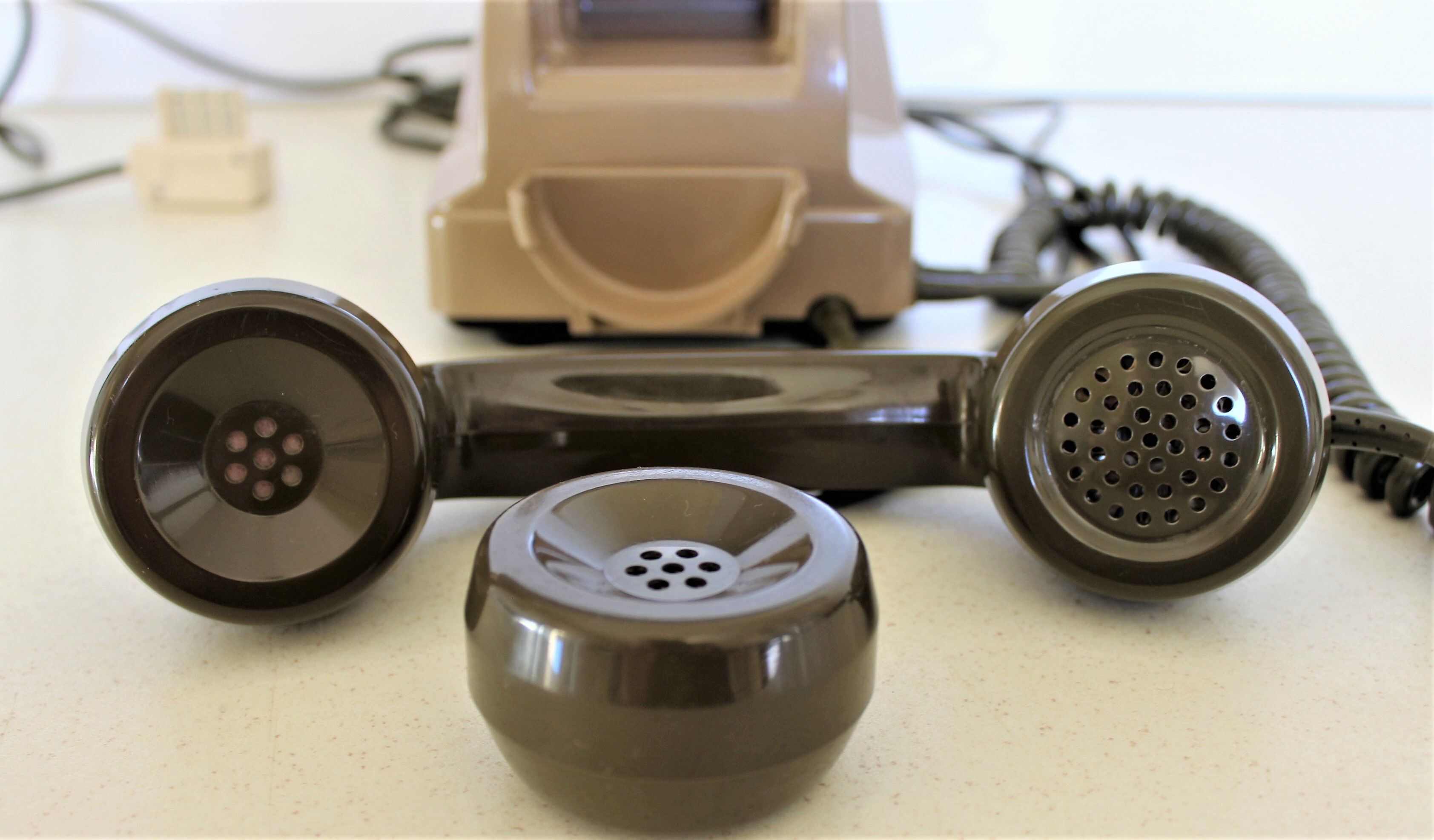 Vintage S63 two-tone dial phone