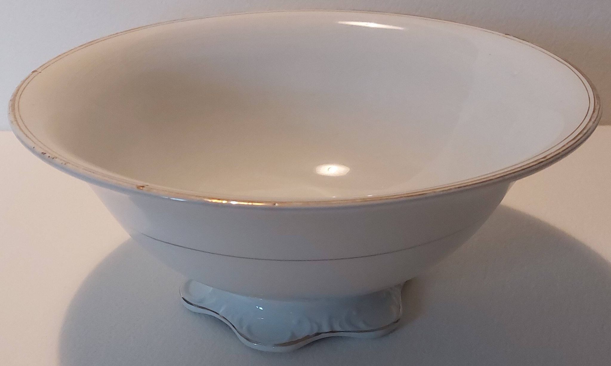 Earthenware salad bowl from onnaing nord