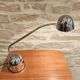 Chrome metal desk lamp, Brilliant edition.