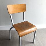 Chaise d’écolier vintage