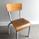Vintage schoolboy chair