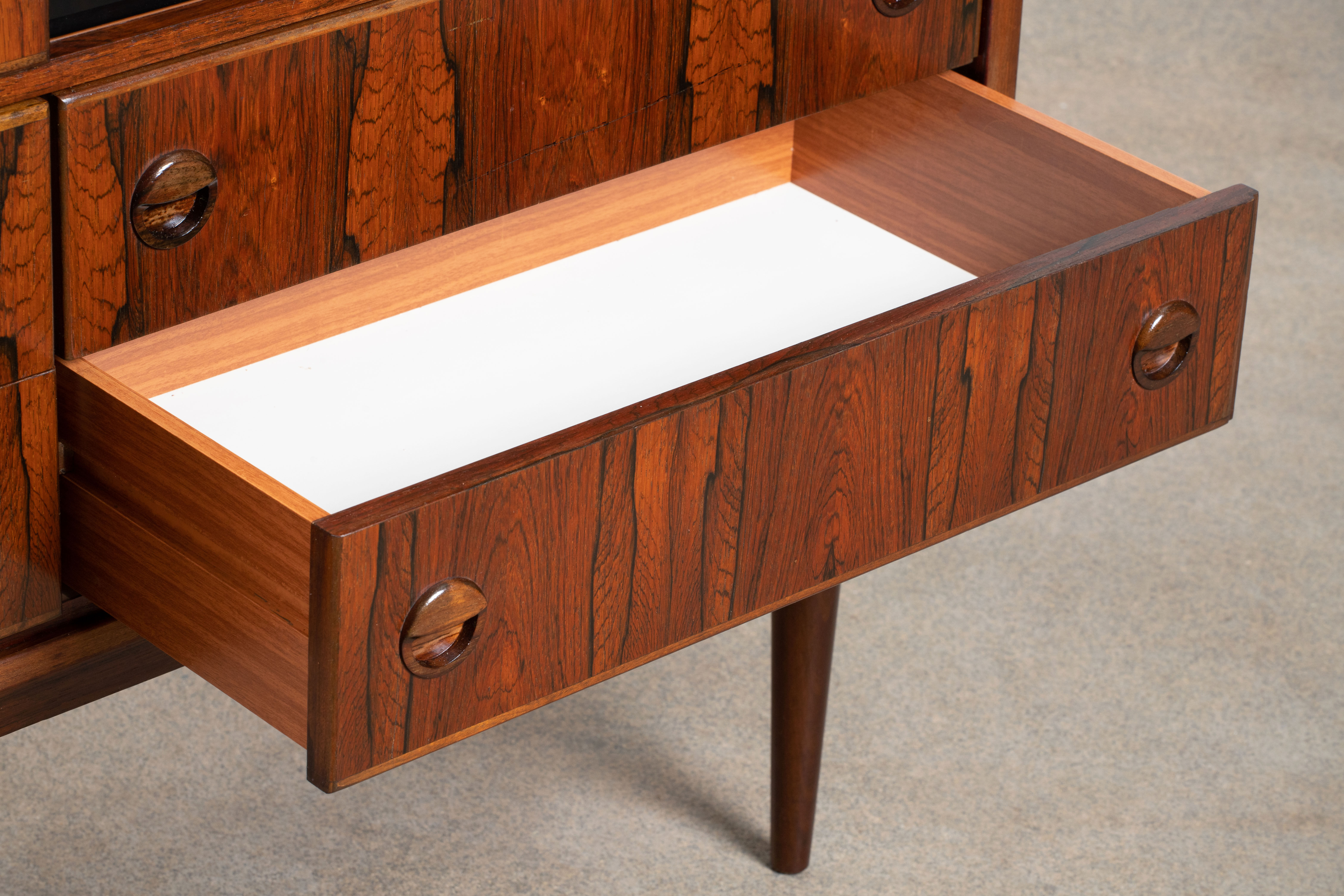 Scandinavian vintage rosewood buffet - 1960