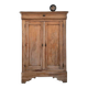 Large vintage linen cabinet, old Parisian buffet furniture, wardrobe
