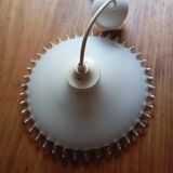 Opaline glass suspension ceiling light