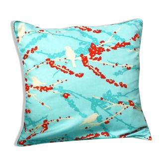 Coussin menthe carré