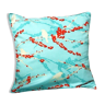 Coussin menthe carré