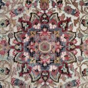Tapis Pakistanais laine et soie fait main 122x77cm