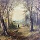 Forest landscape nineteenth century