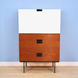 Dutch CU07 cabinet in teak, Japanese series, Cees Braakman for Pastoe, 1950