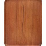 Restored mid-century teak tray / Danish modern design / 1960s / 1970s