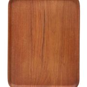 Restored mid-century teak tray / Danish modern design / 1960s / 1970s