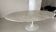 Original Knoll Tulip oval dining table 244x137 Eero Saarinen Arabescato Matt