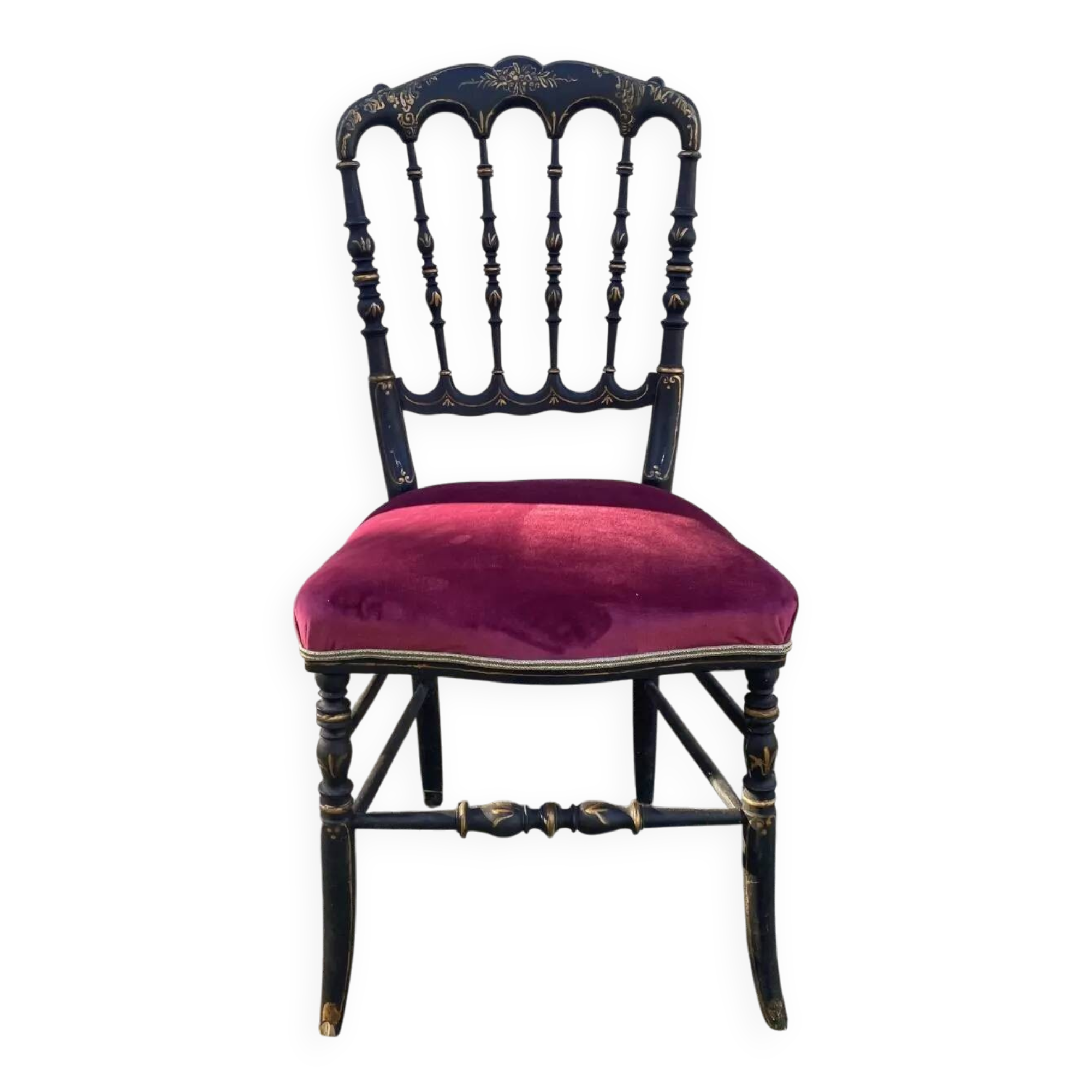 Chaise époque Napoléon III, restaurée