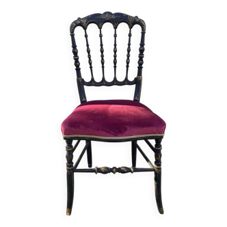 Chaise époque Napoléon III, restaurée