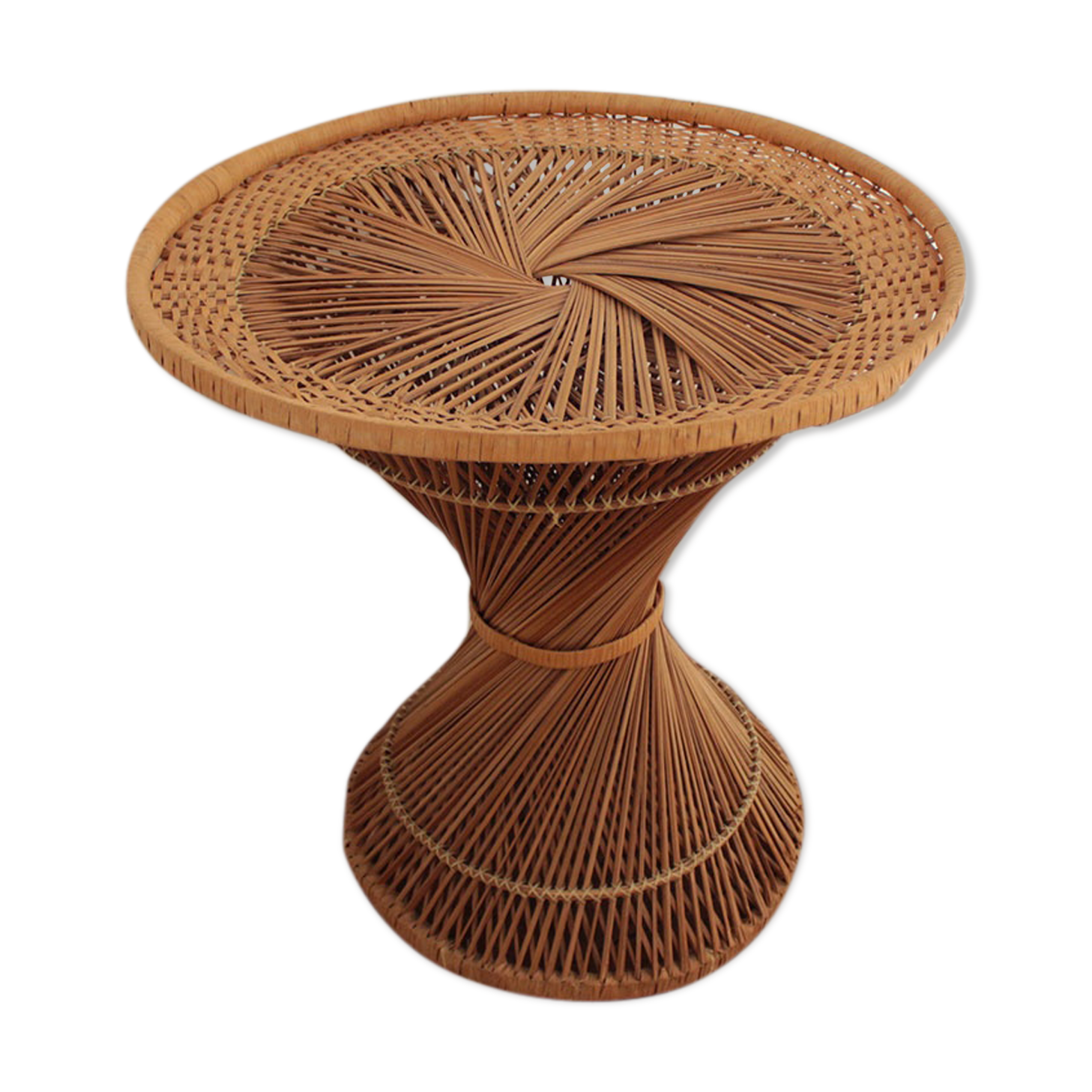 Osier diabolo side table