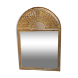 Wooden mirror