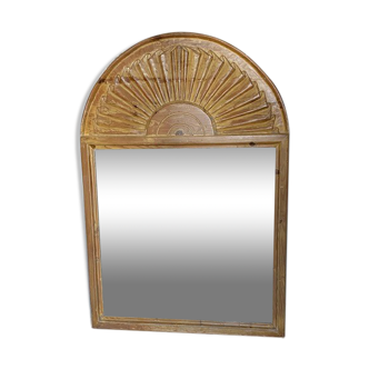 Wooden mirror