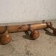 1960s faux bamboo coat hook