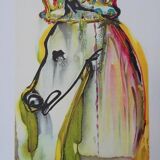 Salvador DALI: The Horses, Caligula, 1983, Original signed lithograph