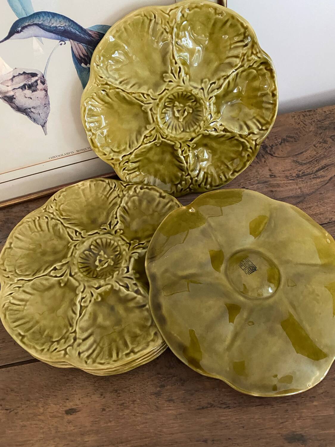 Oyster plate