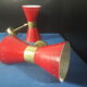Italian red wall lights