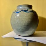 Vase pensu , enamelled ceramic, marking to be identified n°3 bis vintage