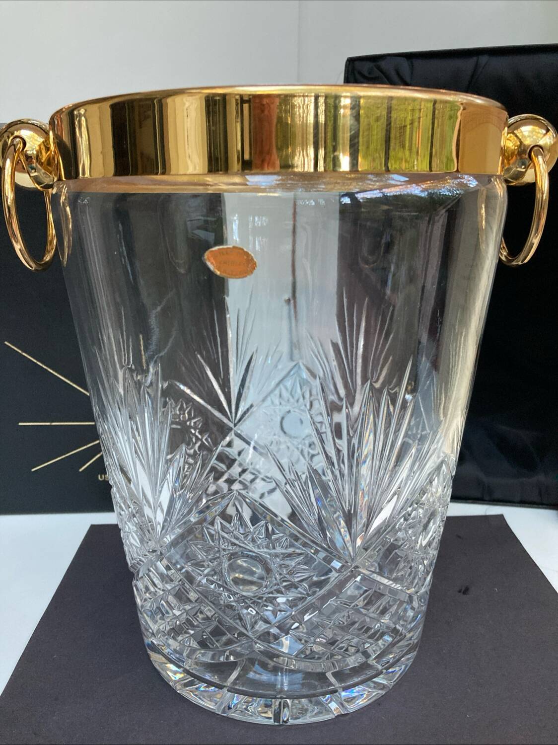 Large crystal cooler from BACCARAT DE VALERY KLEIN, new