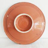 Decorative plate ceramic moon